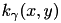 $ k_\gamma(x,y) $