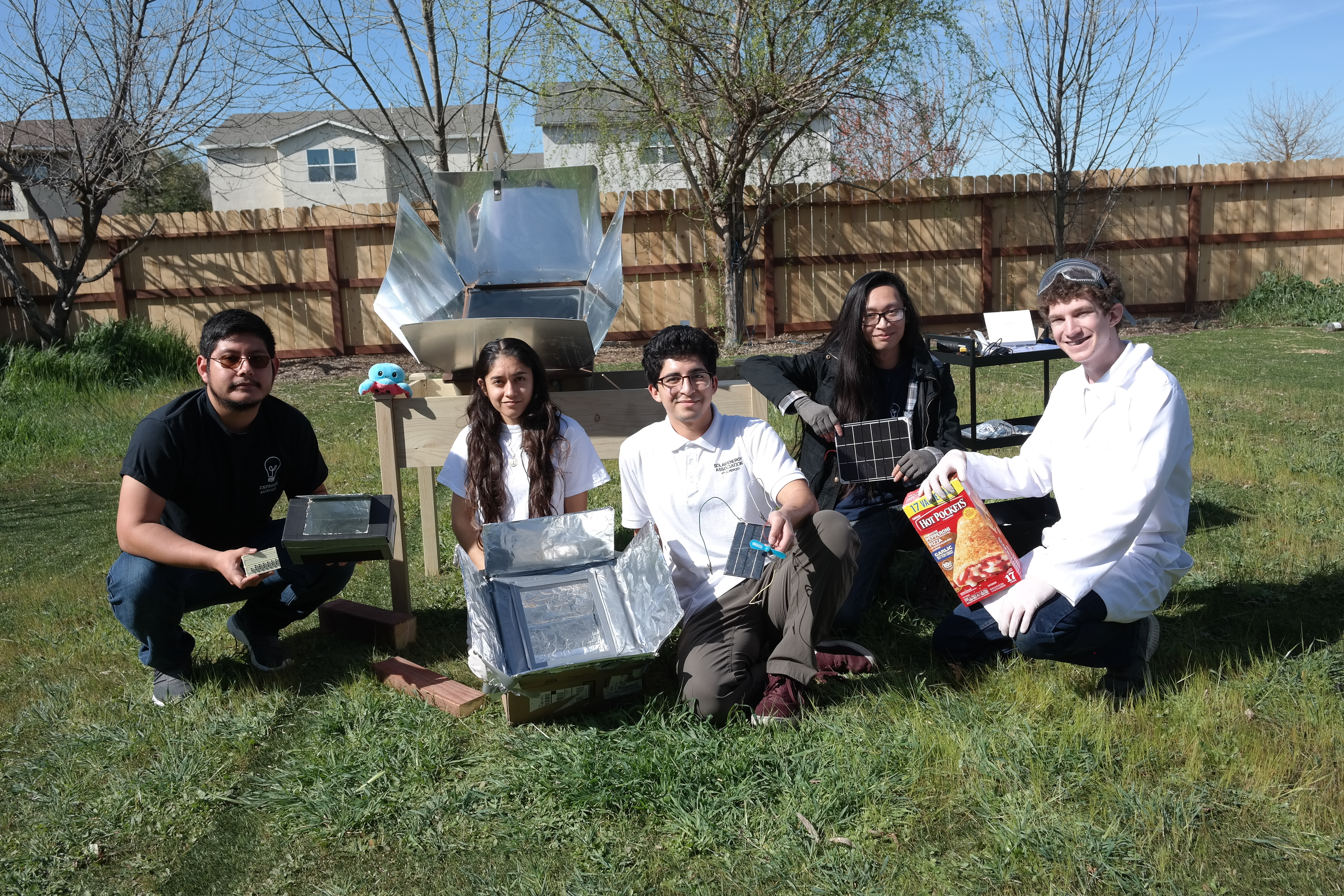 Photo of SEA with solar ovens