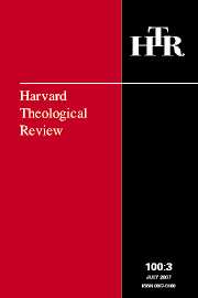 Harvard Theological Review
