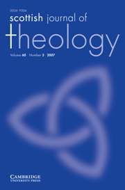 Scottish Journal of Theology